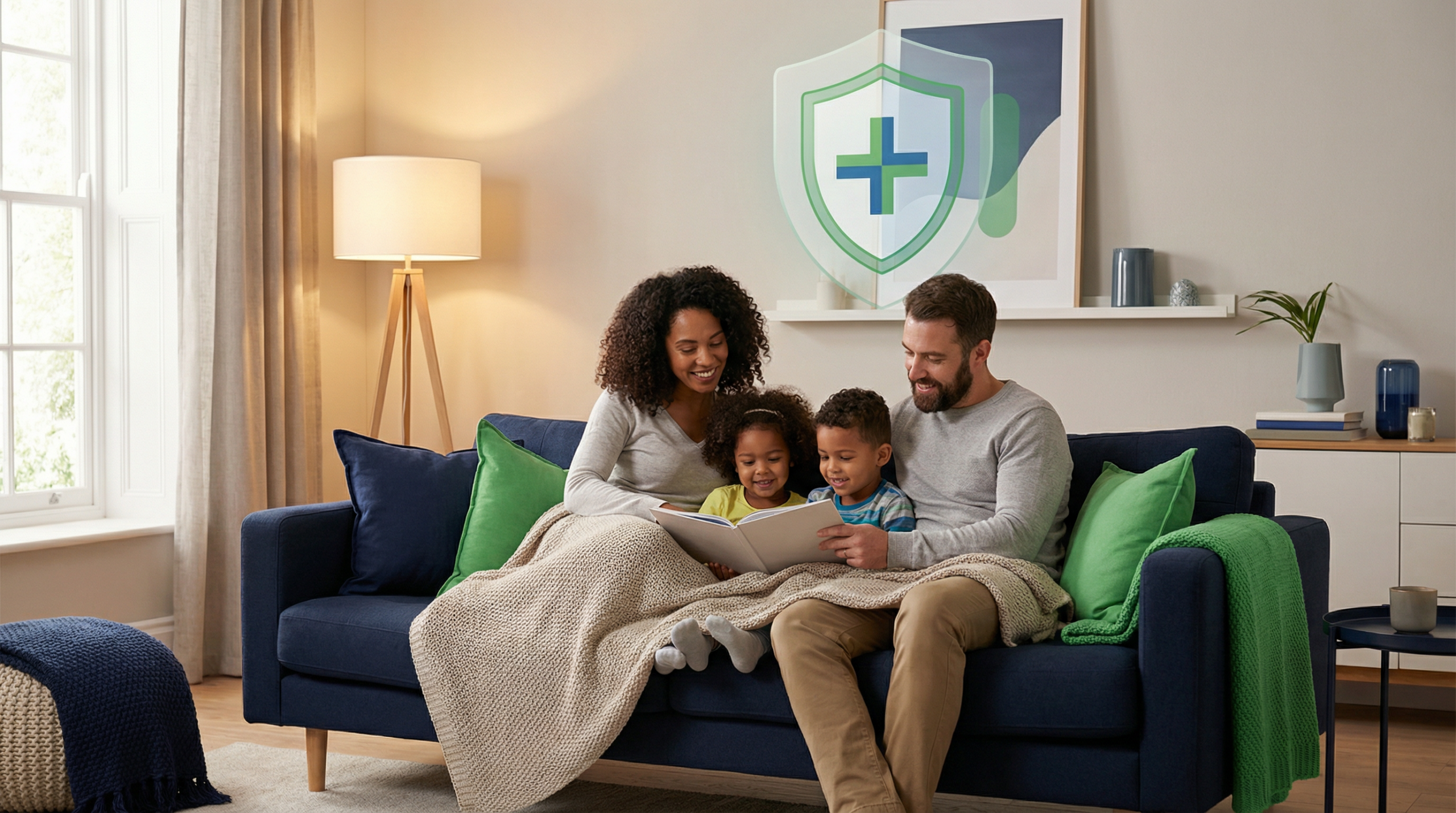 Family Protected by Accident Insurance